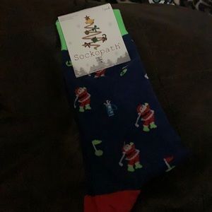 New Sockopath Mens Christmas Socks NWT